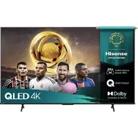 Hisense 85E77Q PRO, Téléviseur QLED (215 cm (85 pouces) 144 Hz, noir (2025)