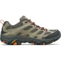 Merrell - Chaussures de randonnée en GORE-TEX&reg; - Moab 3 GORE-TEX Olive en Matières Recyclées - Taille 43,5 - Marron