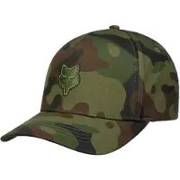 FOX Hommes, Casquette, Hat 23 F-Head Flexfit Grn Cam S/M, Vert, (M, S)