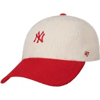 47 Mlb New York Yankees Cord Base Runner Tt Clean Up Cap Beige