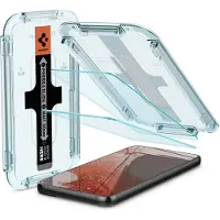 Spigen Protection d'écran en verre trempé GLAStR Fit 2 Paquets + Applicator pour Samsung Galaxy S22