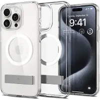 Spigen Coque Ultra Hybrid S MagSafe pour Apple iPhone 15 Pro - Transparent