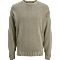 Jack & Jones Charge Faded Sweater Beige M Homme