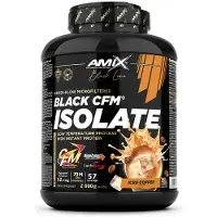 Amix Black Cfm Isolate Whey 2kg Protein Ice Coffee Clair