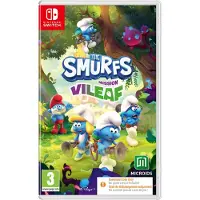 Games Switch The Smurfs Mission Vileaf Smurftastic Edition Code In Box Clair PAL