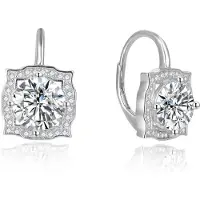 Beneto Boucles D'oreilles Argentées Aguc2694