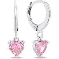 Brilio Silver - Boucles d'oreilles hoop Silver Hearts EA654WP