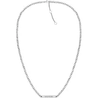 Tommy Hilfiger Collier Layered Pendant, (Acier inoxydable, 55 cm)
