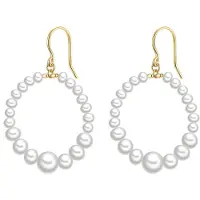 Valero Pearls Boucles d'oreilles blanc