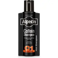 Alpecin Coffein Shampoo C1 Black Edition shampoing à la caféine homme qui stimule la pousse des cheveux 375 ml