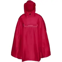 Vaude Bike Valdipino Waterproof Poncho Rouge 2XL Homme