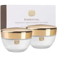 Kedma Dag en nachtcreme met collageen en mineralen uit de Dode Zee hydraterend en antiaging 2 x 50 g