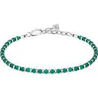 Morellato Bracelet - Morellato - S1735 - Acier - Agate - Vert 18+3cm