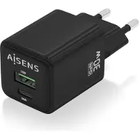 Aisens Chargeur mural ASCH-30W2P038-BK noir multicolore 33 W (1 pièce)