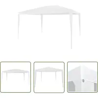 The Living Store Tente de réception 3x4 m blanche