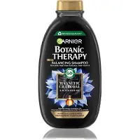 Garnier - Botanic Therapy Shampooing au charbon magnétique et à l'huile de graines noires (cheveux gras avec pointes sèches) 400ml