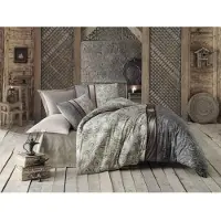 L'essentiel Maison , Basilisk, linge de lit, crème, coton, 240 x 220 cm