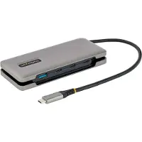 StarTech.com .com Hub USB-C à 4 Ports - 1x USB A et 3x USB C - Adaptateur Multiport USB 3.1 10Gbps - Alimentation par Bus - Hub USB Type-C avec Câble de 25 cm - Hub/Splitter USB-C vers USB-A Portable