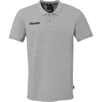 Kempa Prime Polo Shirt gris foncé mélangé gris foncé mélangé M