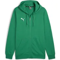 Puma Hommes, Pull-over, teamGOAL Casuals Veste à capuche, Vert, (XXL)