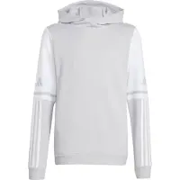 Adidas Sweat de sport 'Squadra 25 Sweat Hoodie' gris clair / blanc