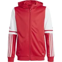 Adidas Squadra 25 Full Zip Sweatshirt Rouge 13-14 Years Enfants