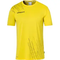 Uhlsport Score 26 Short Sleeve Set Jaune,Noir XL Homme