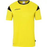 Uhlsport Squad 27 Maillot manches courtes Homme - Jaune / Noir