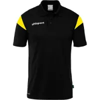 Uhlsport Squad 27 Polo Hommes - Noir / Lime