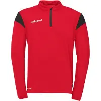 Uhlsport Squad 27 Half Zip Sweatshirt Rouge 13-14 Years Garçon