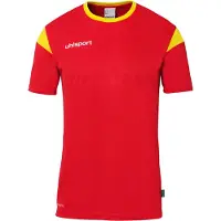 Uhlsport T-Shirt fonctionnel jaune foncé / rouge
