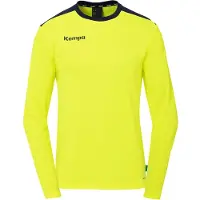 Kempa Emotion 27 Tee-shirt manches longues homme fluo jaune marine Gr 3XL