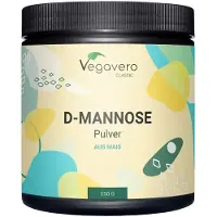 Vegavero D-Mannose en poudre | 250 g | 100% pur et naturel | sans additifs | extrait de maïs | végétalien