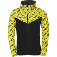 Uhlsport Progressive 28 Multi Full Zip Sweatshirt Jaune,Noir 10-11 Years Enfants