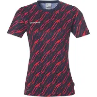 Uhlsport Progressive 28 Maillot manches courtes femme - Marine / Rouge