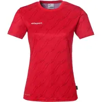 Uhlsport Progressive 28 Short Sleeve T-shirt Rouge 2XL Femme