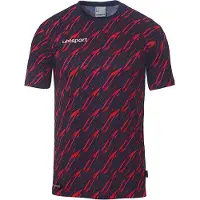 Uhlsport Progressive 28 Short Sleeve T-shirt Bleu 8-9 Years Enfants