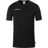 Uhlsport Maillot 'Progressive 28' gris / noir / blanc
