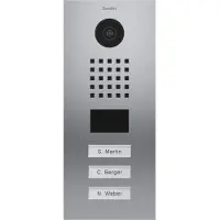 DoorBird Station de porte vidéo D2103V IP,V2A, brossé, 3RT