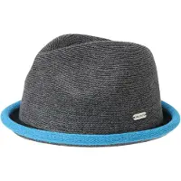 Chillouts Chapeaux 'Boston' azur / gris foncé