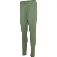 Hummel Pantalon de sport vert gazon