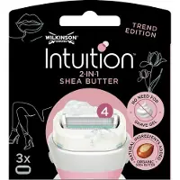 Wilkinson Intuition 2in1 Tête de remplacement au beurre de karité 3 pcs