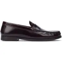 Martinelli pour homme. 1623-2761N Mocassins en cuir Forthill 1623 Bordeaux (39), Plat, 1 à 3 cm, Aucun, Casuel, Classique