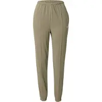 Nike Pantalon de survêtement slim taille haute en tissu en molleton Nike Sportswear Chill Terry pour femme - Vert | Taille S (FR 38-40)