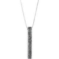 KUZZOI Chaîne 'Geo' argent