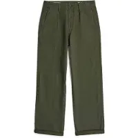 G-Star Pleated Relaxed Chino Pants Vert 33 / 34 Homme
