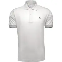 Lacoste Short Sleeve Polo PH9851-00-001 in White color size x-large