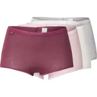 Sloggi Slip 'Basic+' gris chiné / baie / rose clair / blanc
