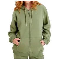 Roxy Surf Stoked Full Zip Sweatshirt Vert 2XL Femme