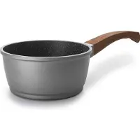 Lacor Casserole à manche Induc.Stilo, Aluminium, Gris, 16 cm